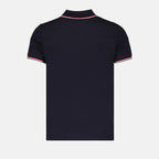 Polo shirts Logo and Trim Polo Moncler Dark blue Man