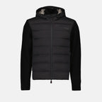Vestes Veste bi-matière Moncler Grenoble Noir Homme