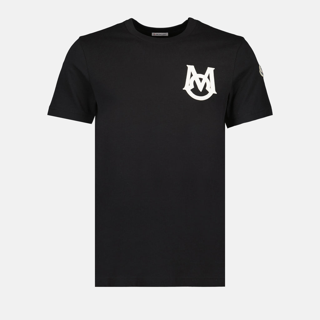 티셔츠 T-shirt logo M Moncler 검은색 Homme
