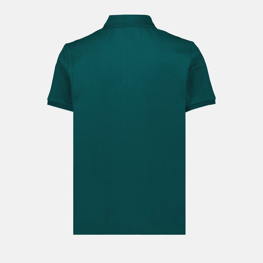 Polo shirts Logo polo shirt Moncler Green Man