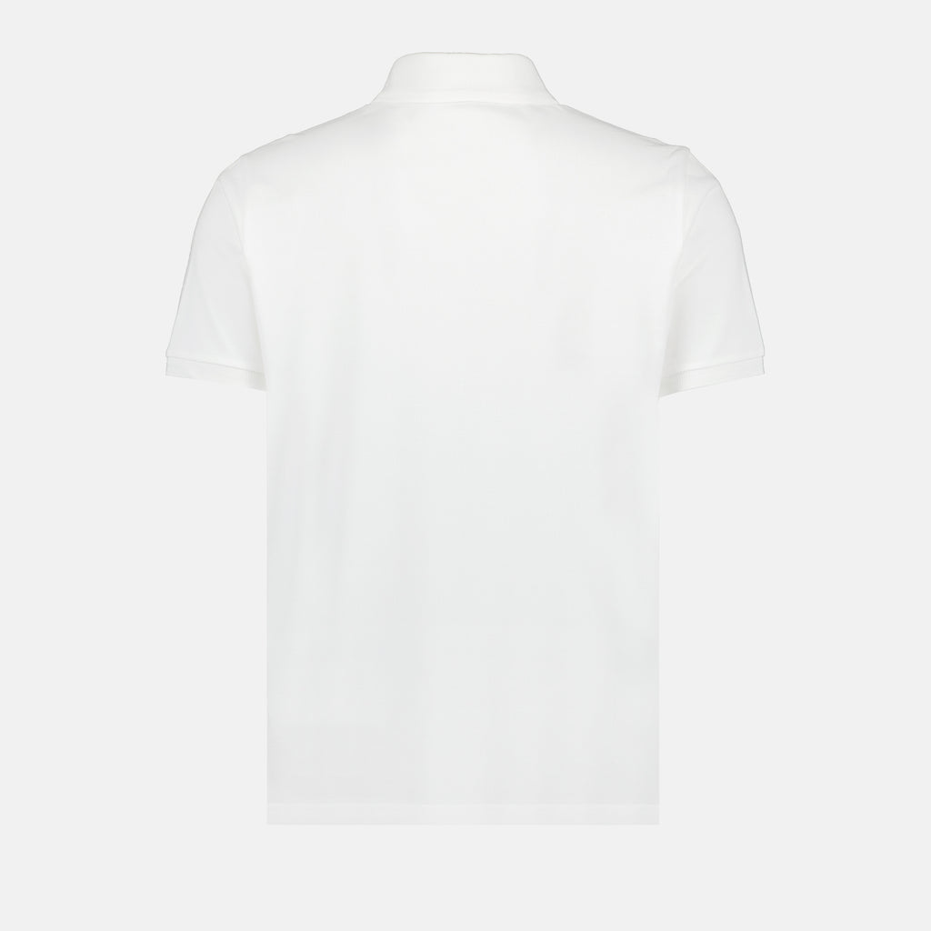 Polo shirts Logo polo shirt Moncler White Man