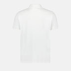Polo shirts Logo polo shirt Moncler White Man