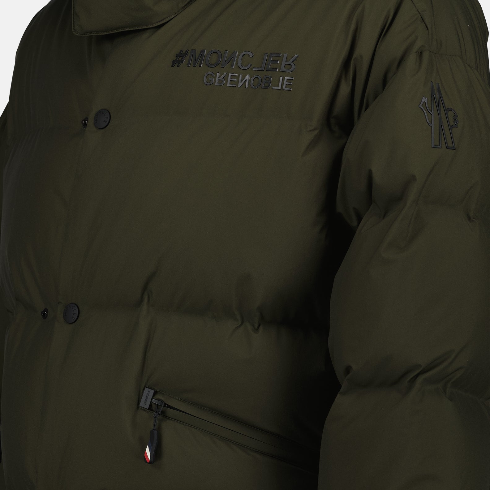 Coats Coraia Down Jacket Moncler Grenoble Green Man