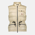 Coats Arolles sleeveless down jacket Moncler Grenoble Beige Women