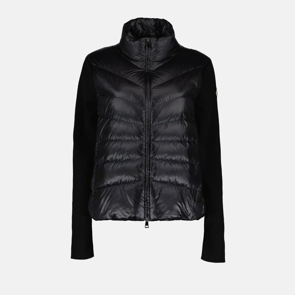 재킷 Veste bi-matière Moncler 검은색 Femme