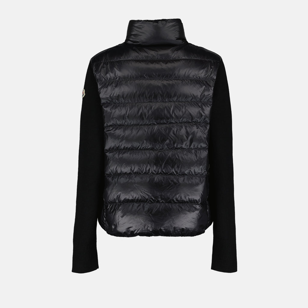 재킷 Veste bi-matière Moncler 검은색 Femme