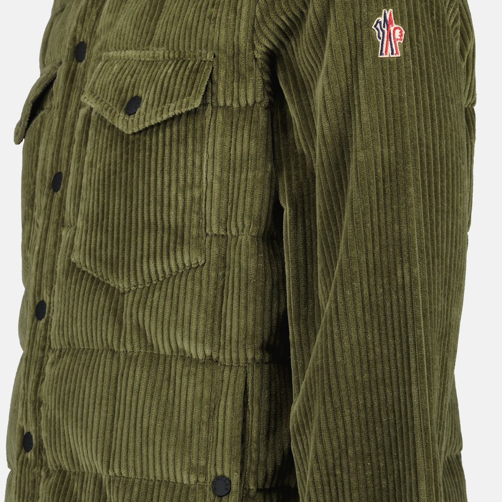 재킷 Veste en duvet Gelt Moncler Grenoble 카키색 옷감 Homme