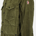 재킷 Veste en duvet Gelt Moncler Grenoble 카키색 옷감 Homme