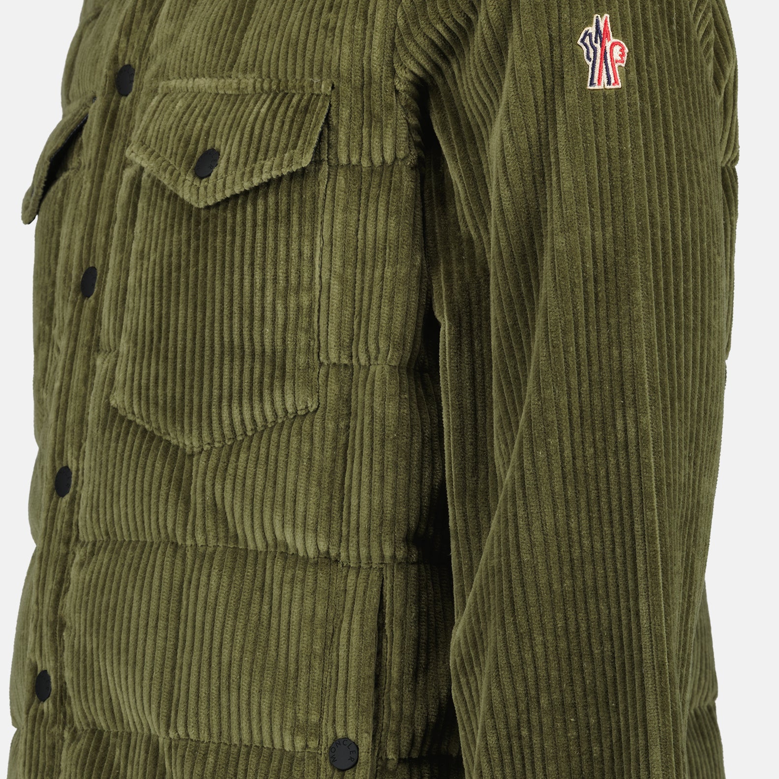 재킷 Veste en duvet Gelt Moncler Grenoble 카키색 옷감 Homme
