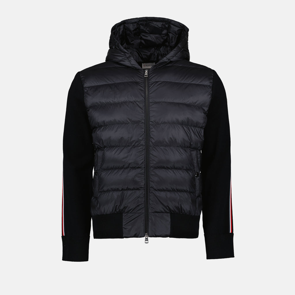 재킷 Veste bi-matière Moncler 검은색 Homme