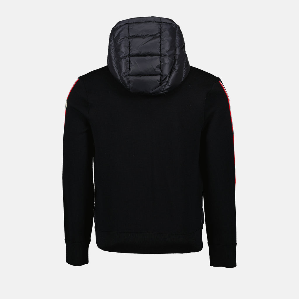 재킷 Veste bi-matière Moncler 검은색 Homme