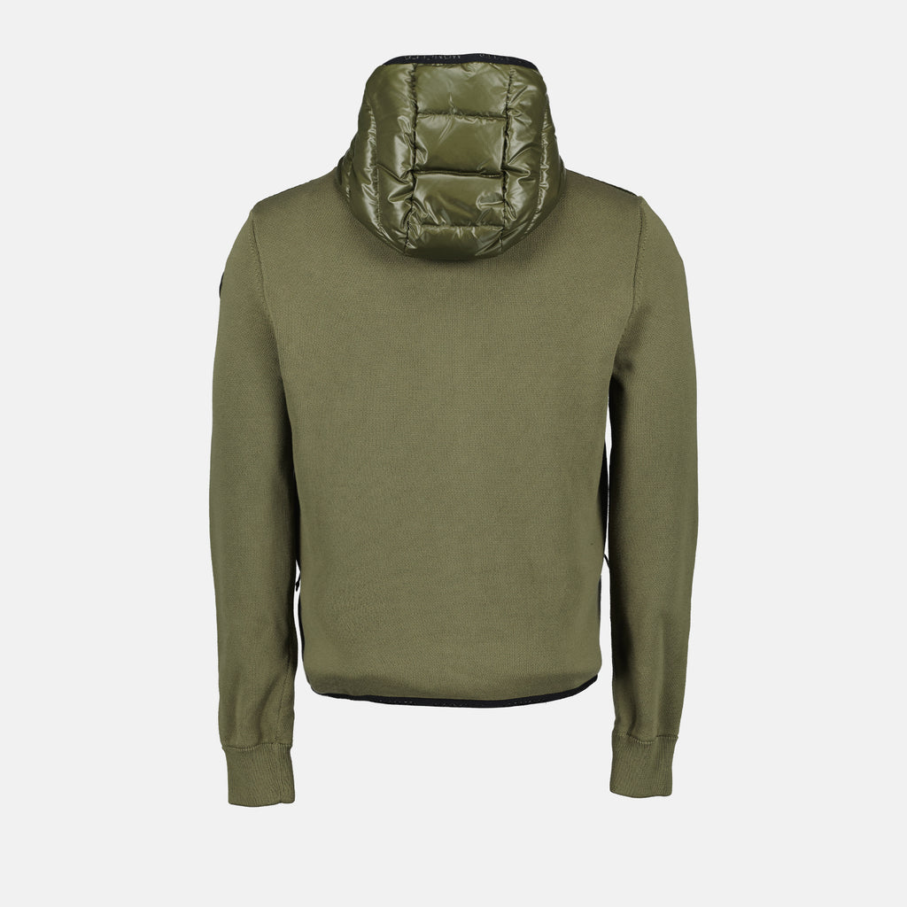 재킷 Veste bi-matière Moncler 카키색 옷감 Homme
