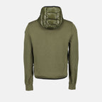 재킷 Veste bi-matière Moncler 카키색 옷감 Homme