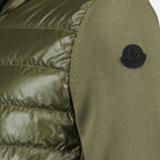 재킷 Veste bi-matière Moncler 카키색 옷감 Homme