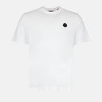 T-shirt T-shirt à logo Moncler Bianco Homme