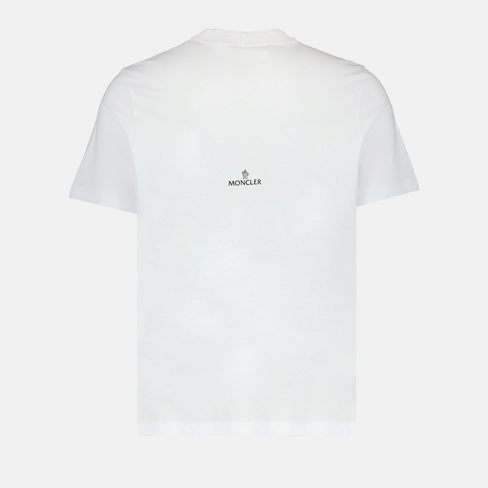T-shirt T-shirt à logo Moncler Bianco Homme