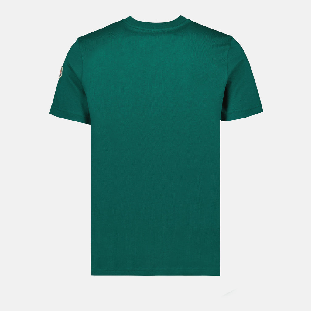 T-shirt T-shirt logo M Moncler Verde Homme