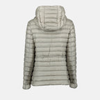 Manteaux Doudoune Raie Moncler Gris Femme