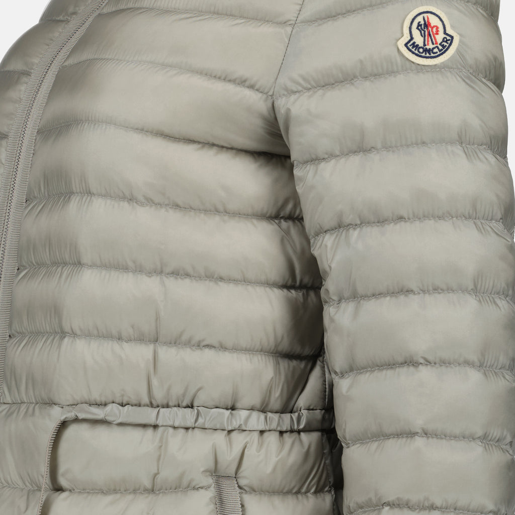 Manteaux Doudoune Raie Moncler Gris Femme