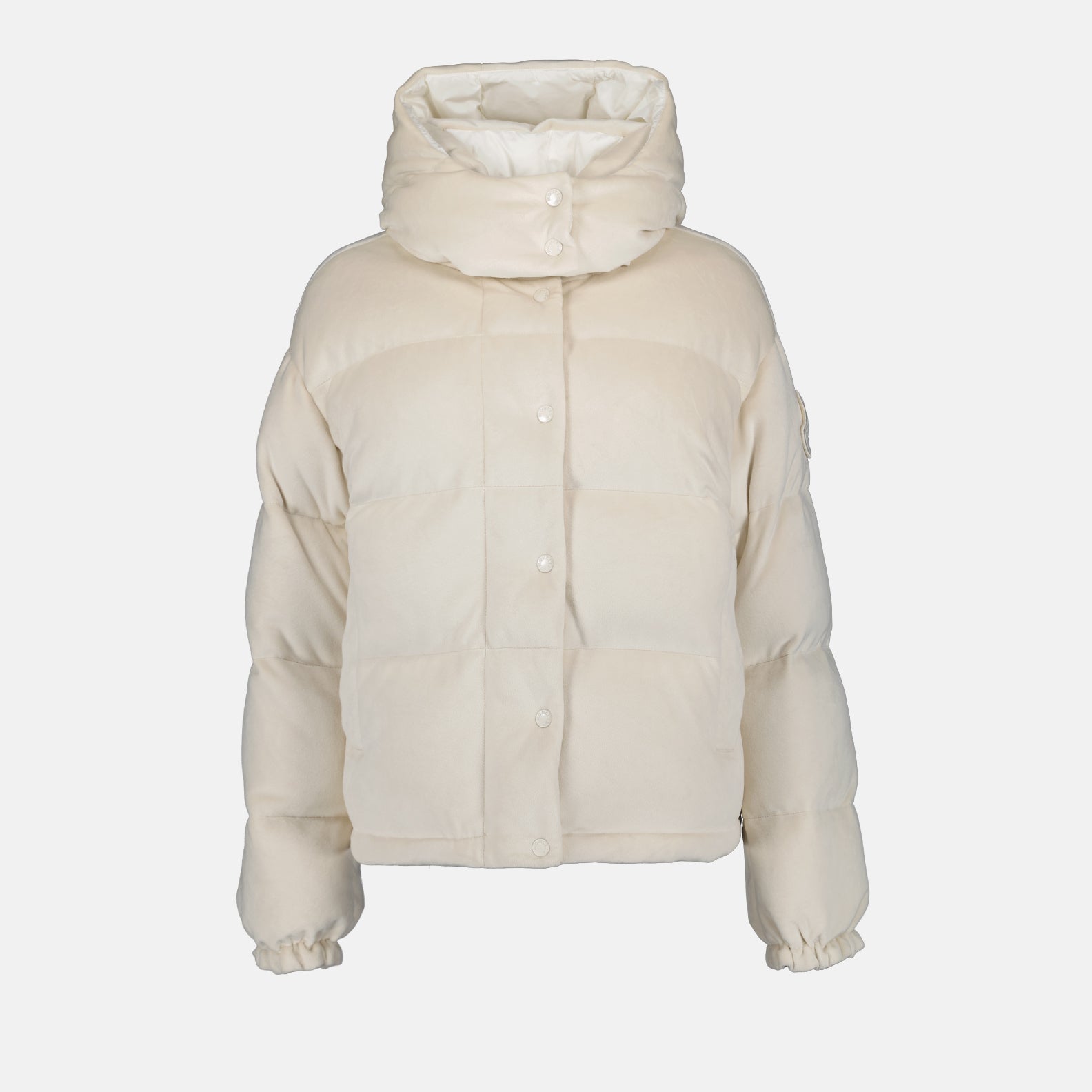 Casacos Doudoune Daos Moncler Bege Femme