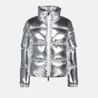 Casacos Doudoune Meuse Moncler Prata Femme