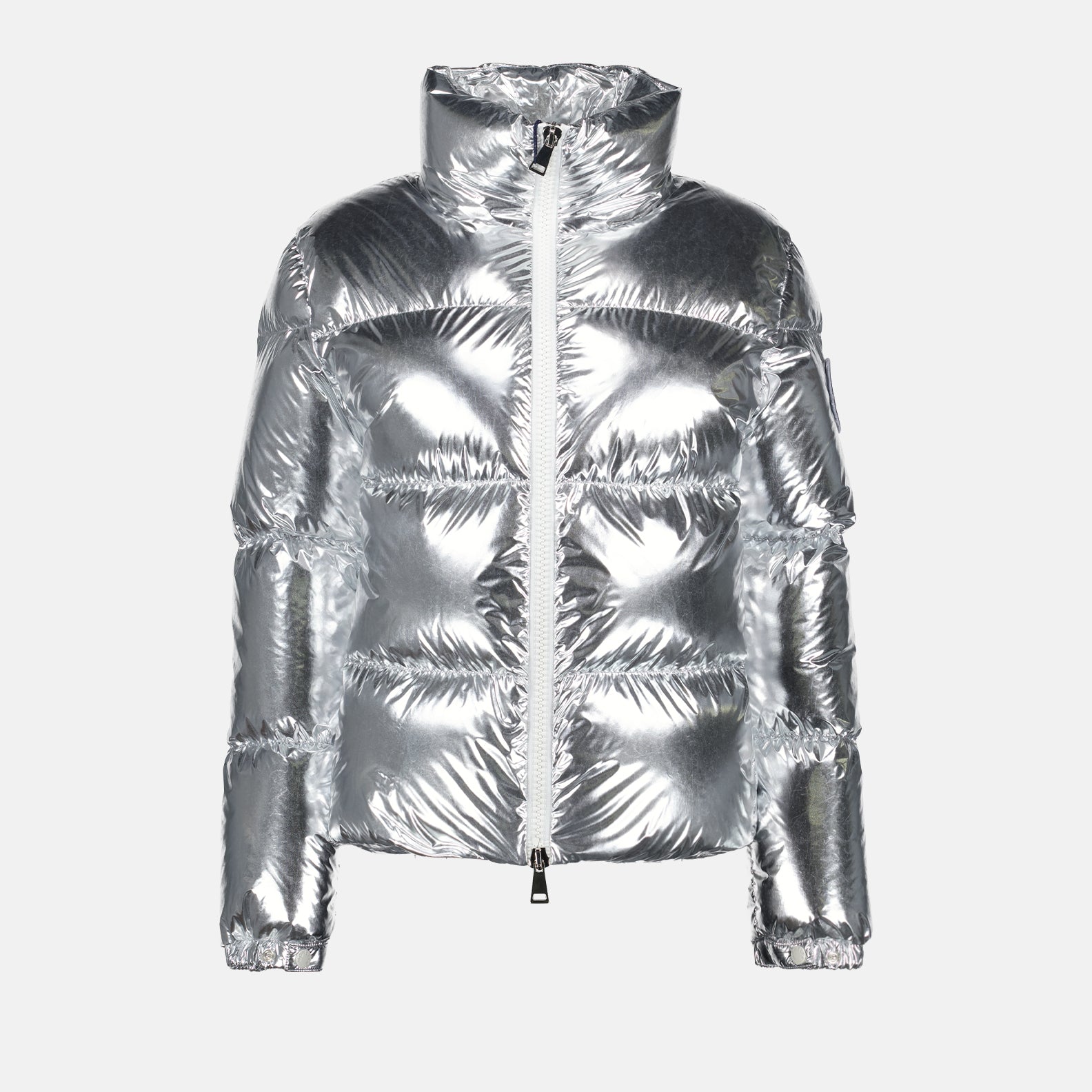Coats Meuse down jacket Moncler Silver Women