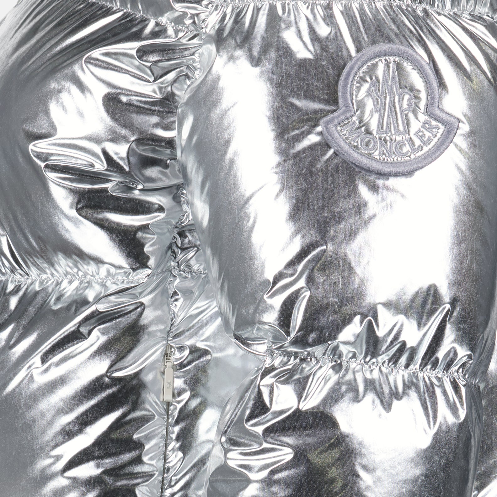 Coats Meuse down jacket Moncler Silver Women