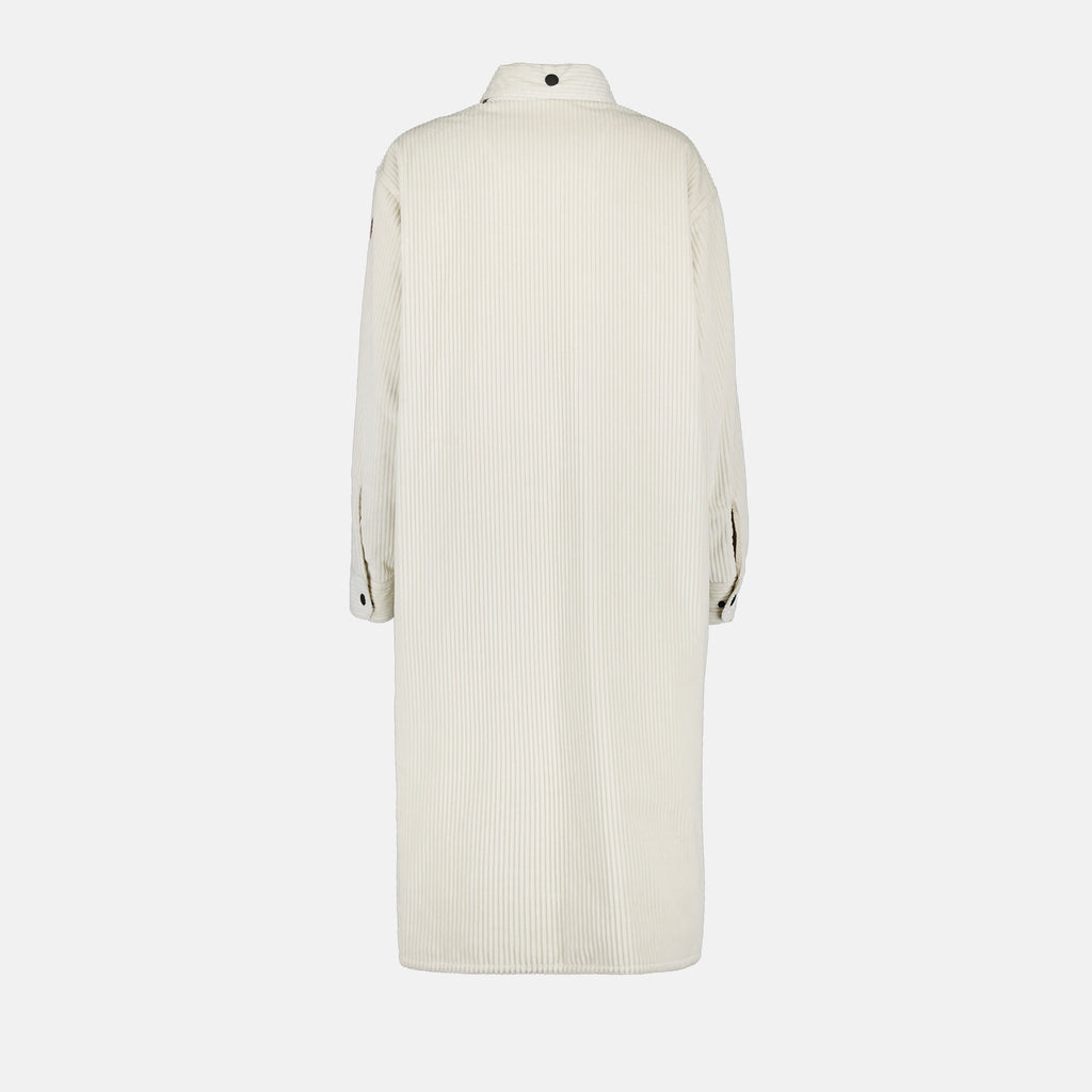 Abrigos Abrigo Largo de Plumón Vanay Moncler Grenoble Beige Femme