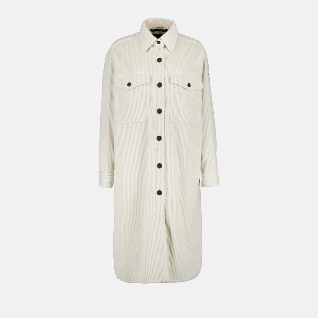 Abrigos Abrigo Largo de Plumón Vanay Moncler Grenoble Beige Femme