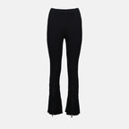 Pantalons Pantalon côtelé Moncler Noir Femme