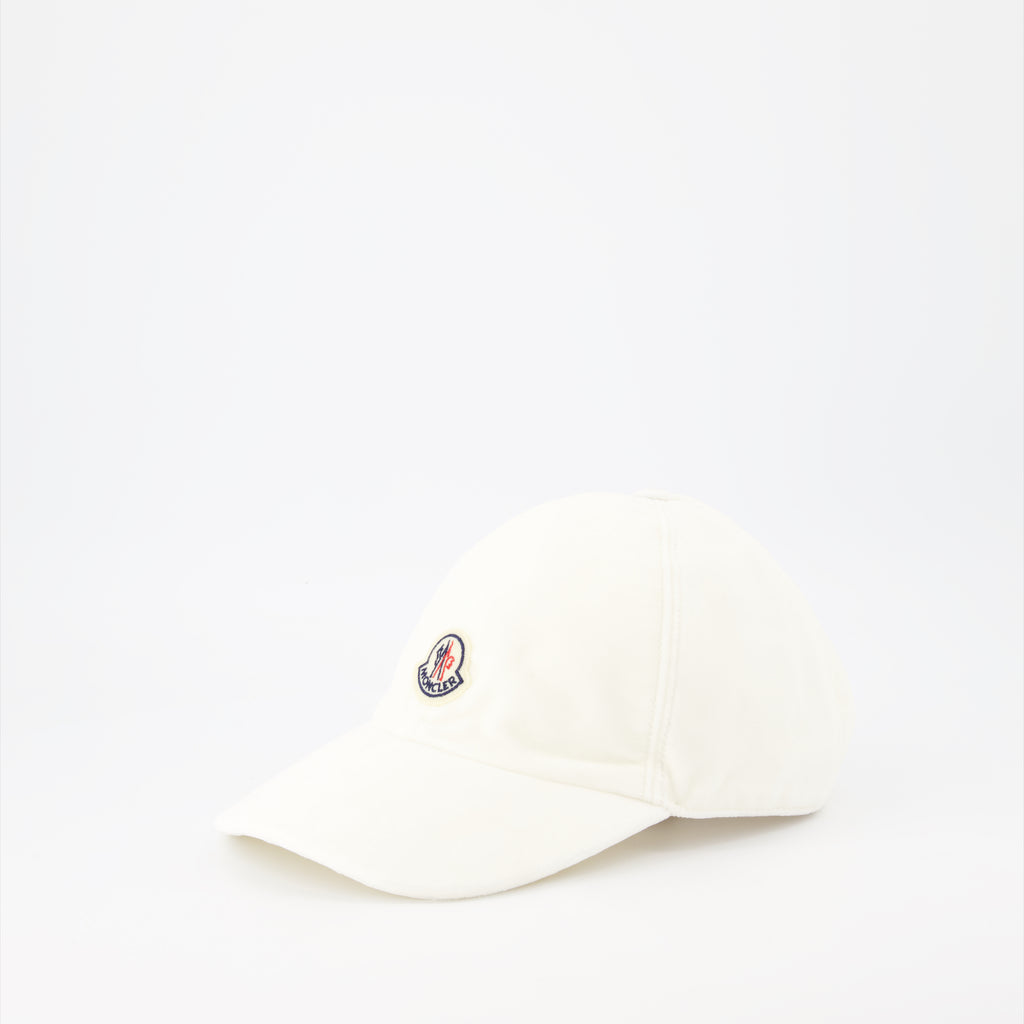 Chapeaux, casquettes et bonnets Casquette en velours Moncler Blanc Femme