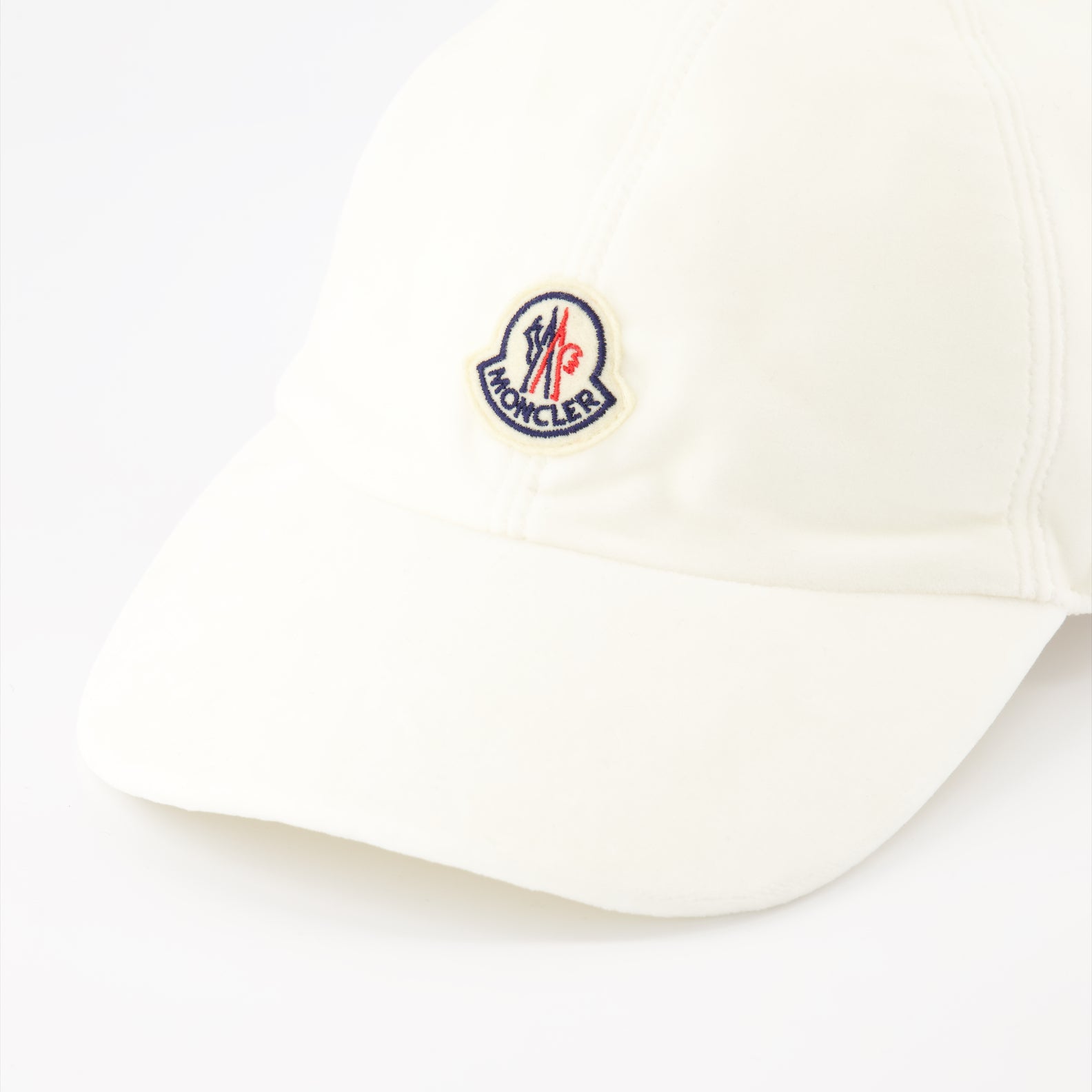 Chapeaux, casquettes et bonnets Casquette en velours Moncler Blanc Femme