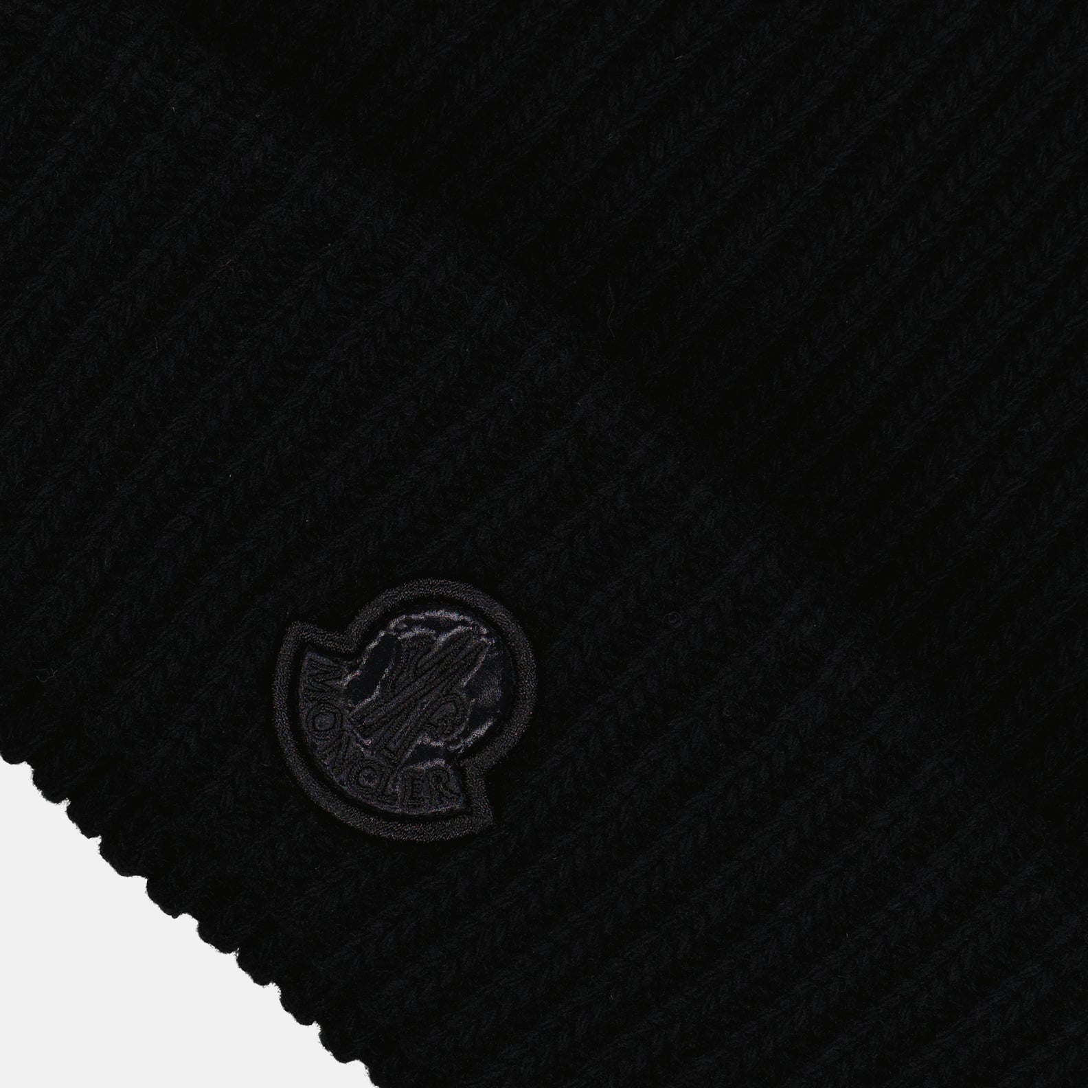 Hats, caps and beanies Logo beanie Moncler Black Women