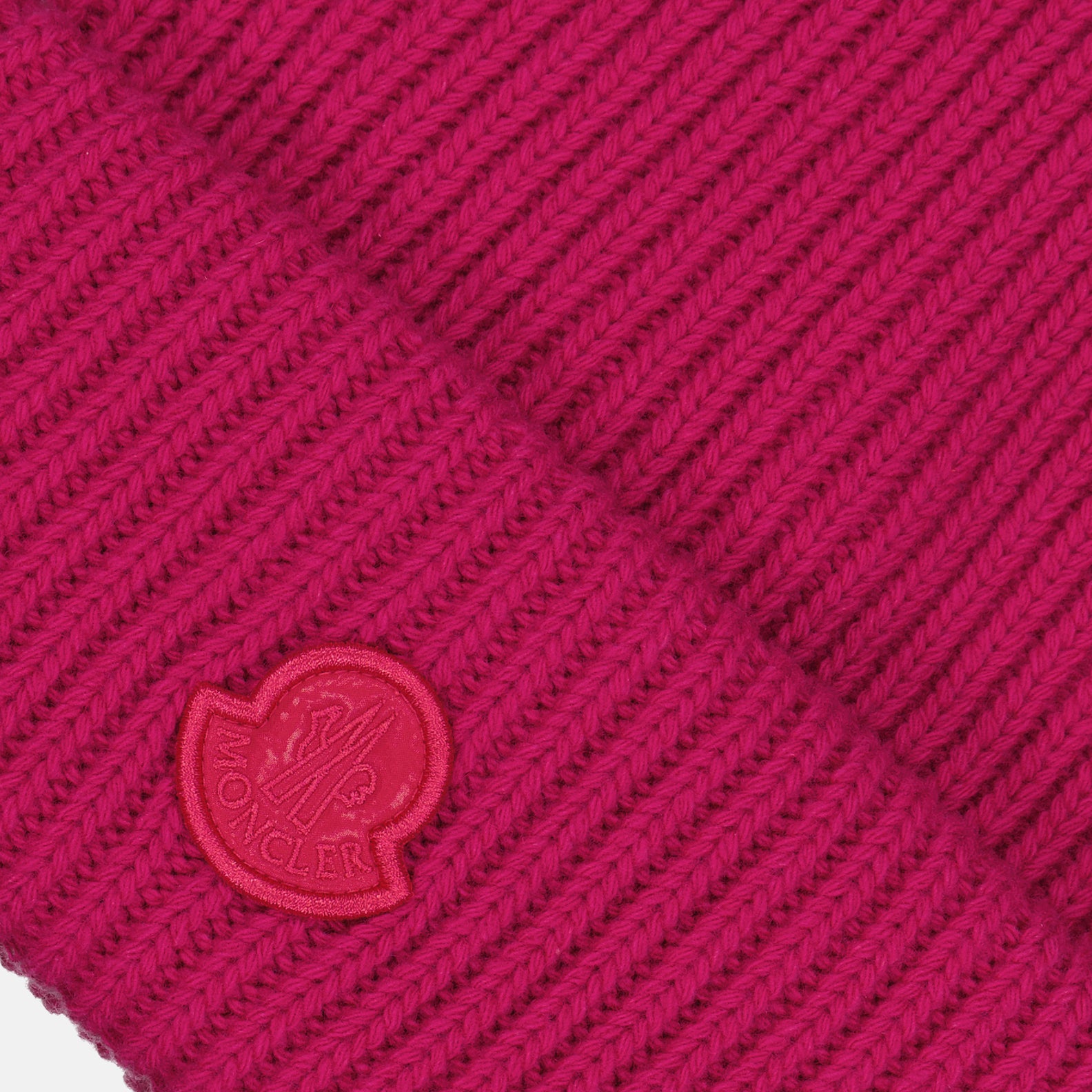 Chapeaux, casquettes et bonnets Bonnet à logo Moncler Rose Femme