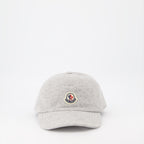 Chapeaux, casquettes et bonnets Casquette à logo Moncler Gris Homme