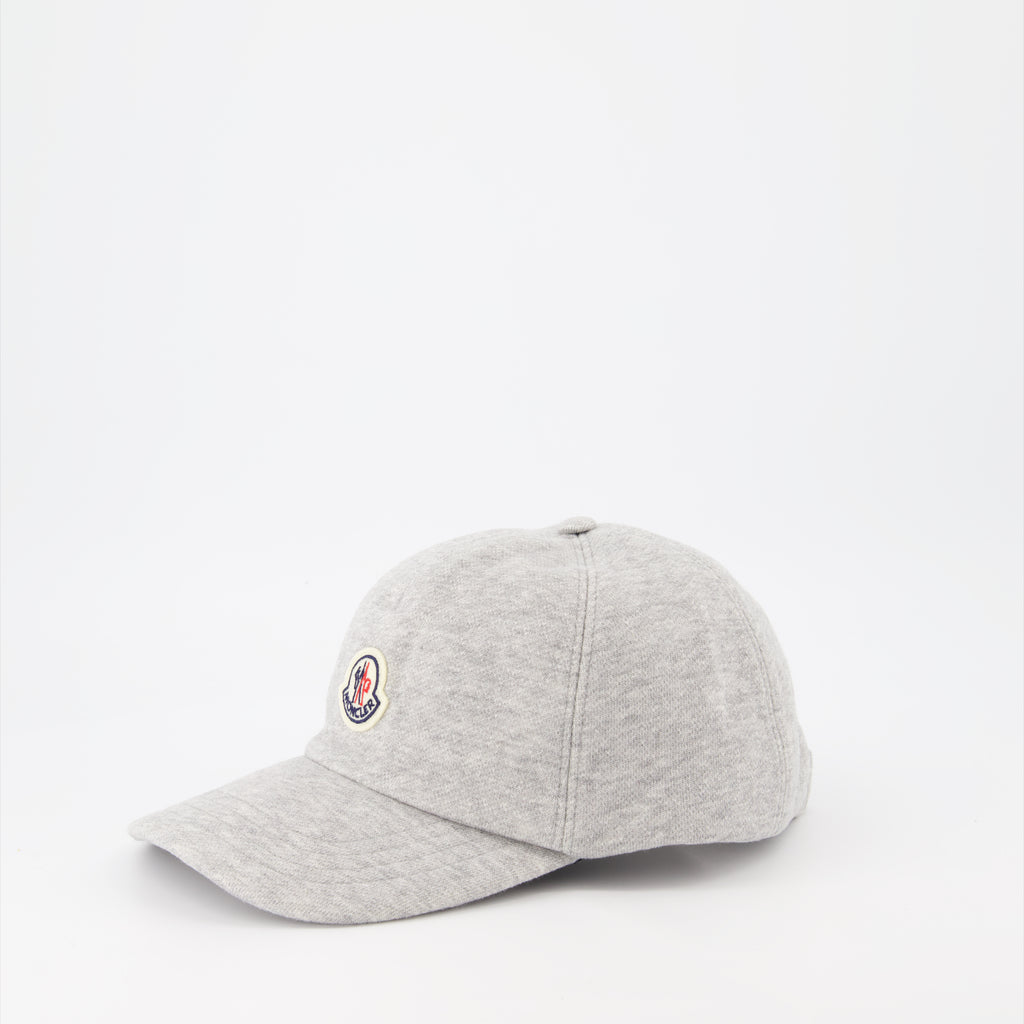 Chapeaux, casquettes et bonnets Casquette à logo Moncler Gris Homme