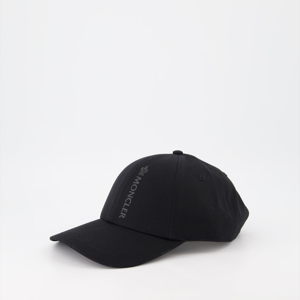 Chapeaux, casquettes et bonnets Casquette à logo Moncler Noir Homme