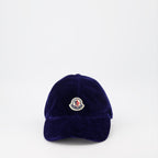 Gorras, sombreros y gorros Casquette en velours Moncler Azul Femme