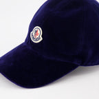 Gorras, sombreros y gorros Casquette en velours Moncler Azul Femme