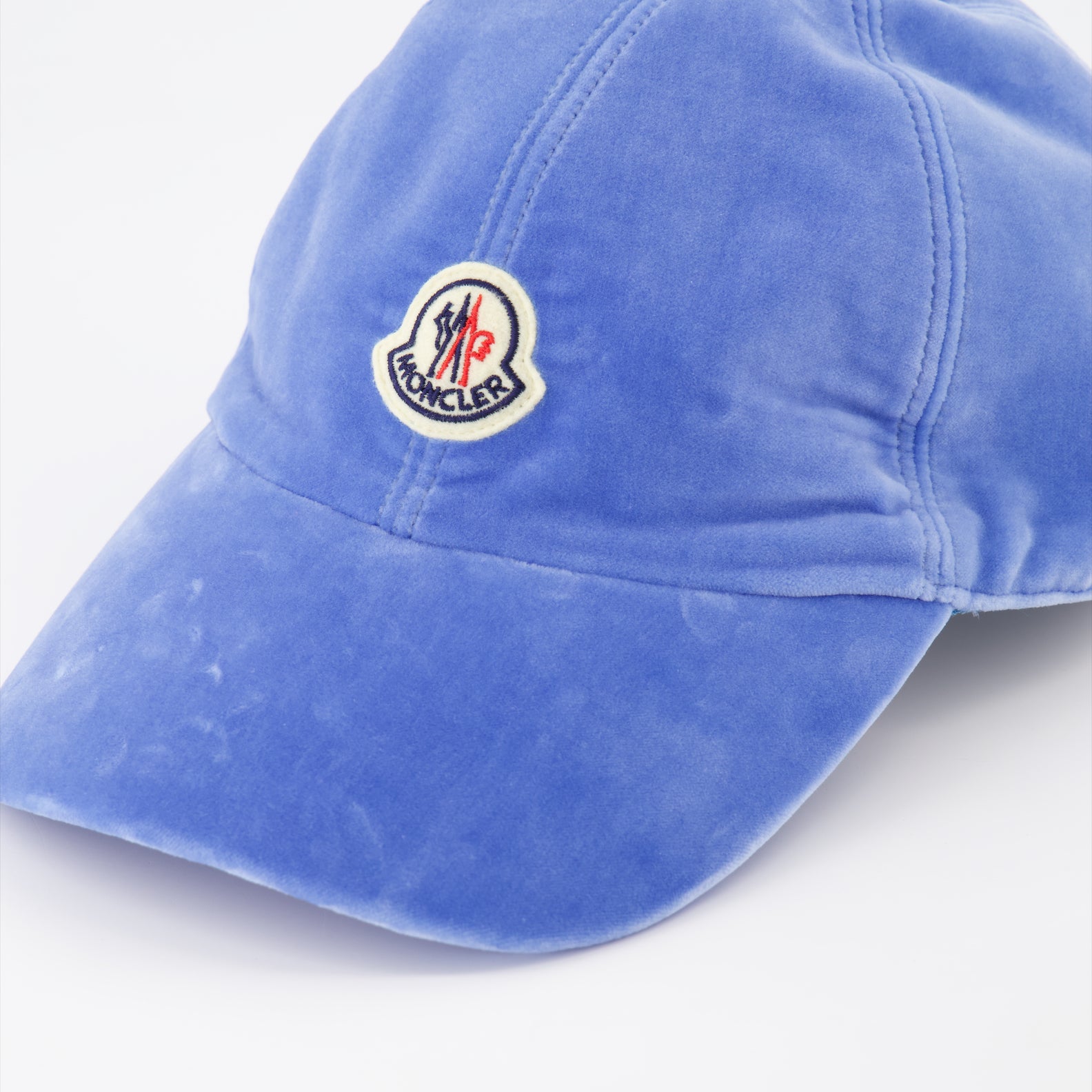 Hats, caps and beanies Velvet Cap Moncler Blue Women