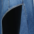 Röcke Jeansrock Alexander McQueen Blau Femme