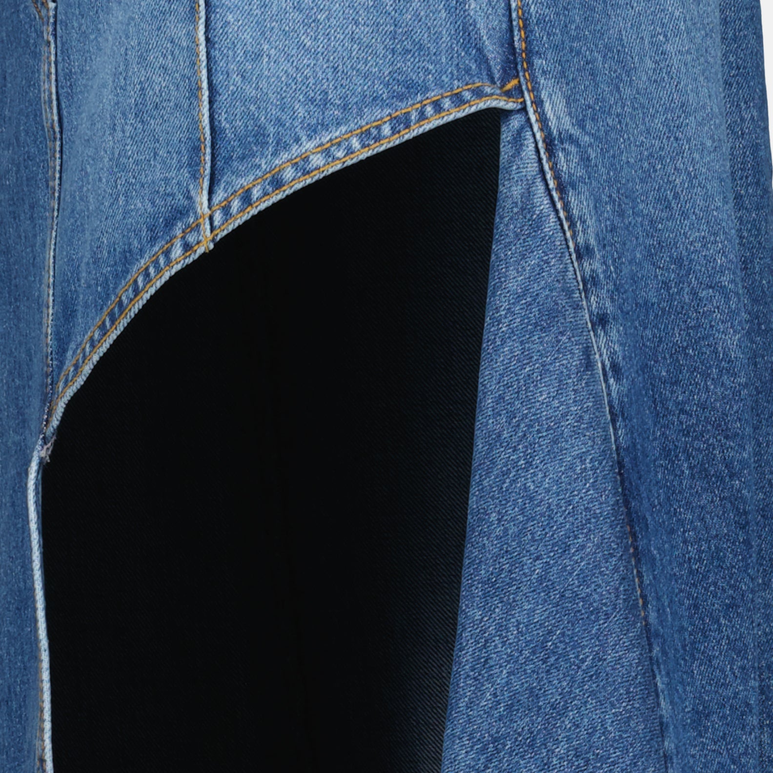 Röcke Jeansrock Alexander McQueen Blau Femme