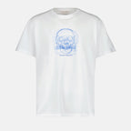 T-shirts Skull T-shirt Alexander McQueen White Man