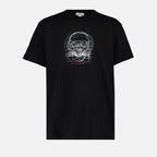 Camisetas T-shirt Skull Alexander McQueen Negro Homme