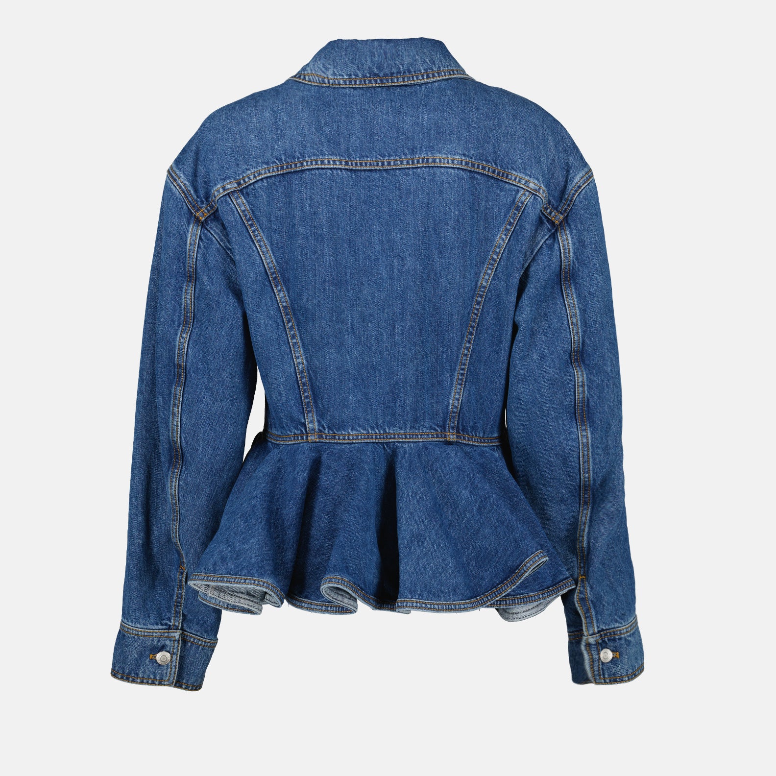 Jackets Denim jacket Alexander McQueen Blue Femme