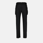 Pantaloni Pantaloni con Tasche Visibili Alexander McQueen Nero Homme