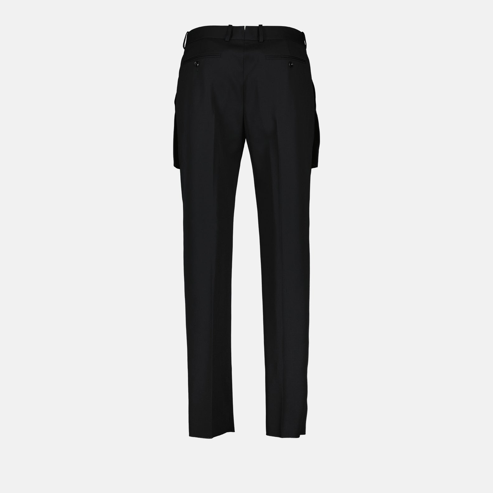Pantaloni Pantaloni con Tasche Visibili Alexander McQueen Nero Homme