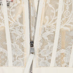 トップス レースコルセット Alexander McQueen 白 女性