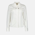 Shirts Zip shirt Alexander McQueen White Women