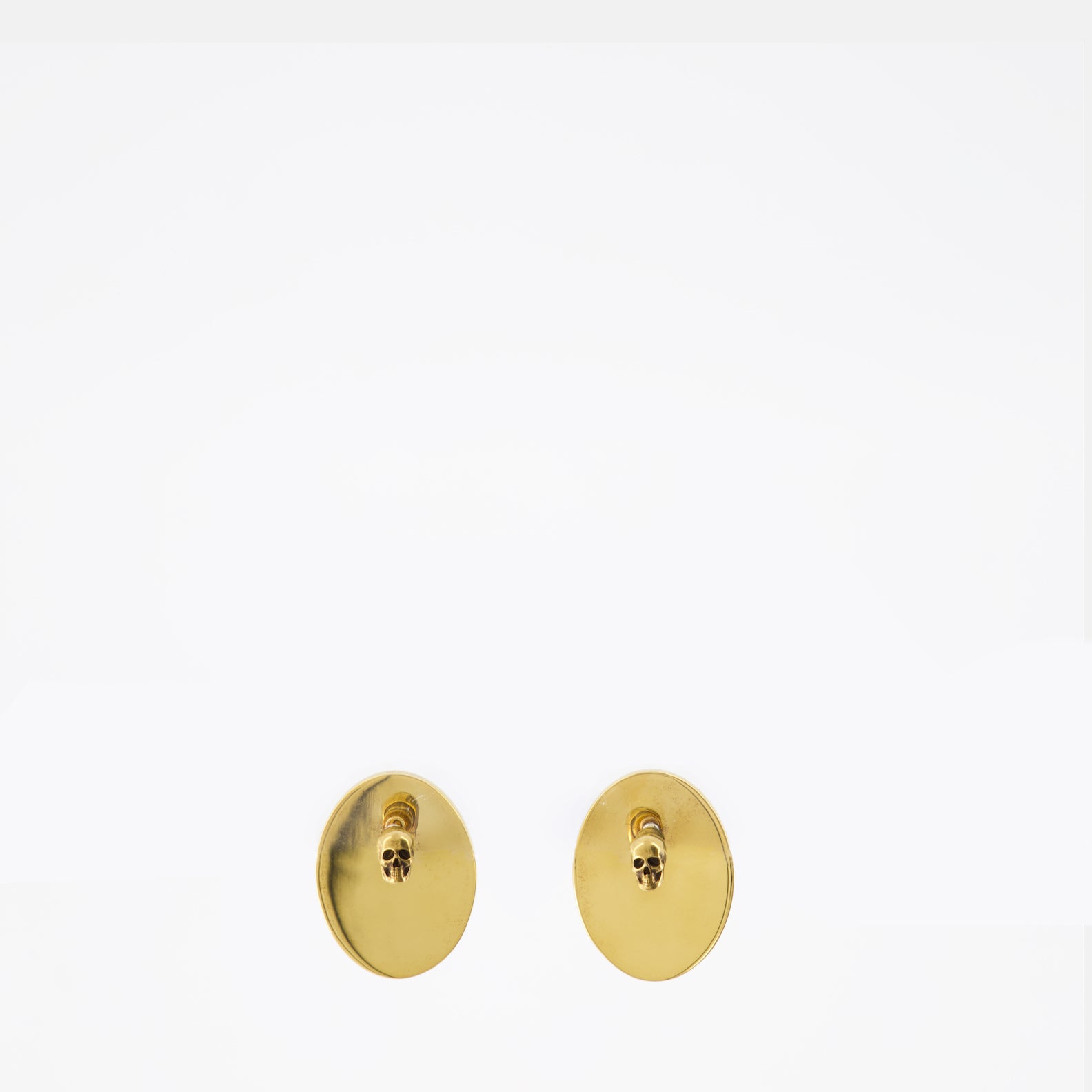 Joias Boucles d'oreilles The Faceted Stone Alexander McQueen Ouro Femme